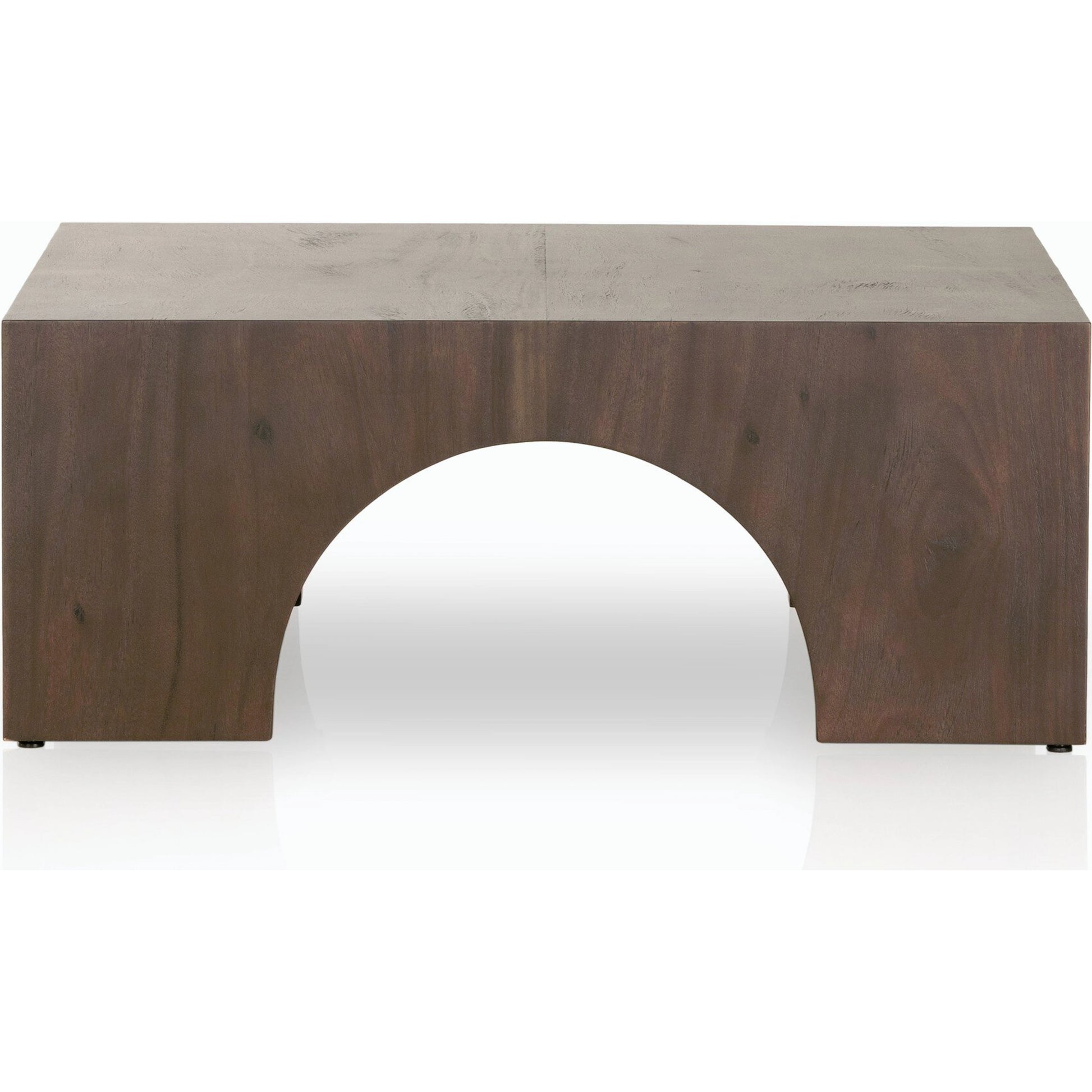 Fausto Coffee Table by Four Hands in bleached guanacaste. Made from thick guanacaste veneer in a modern style.