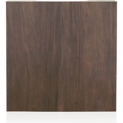 Fausto Coffee Table by Four Hands in bleached guanacaste. Made from thick guanacaste veneer in a modern style.