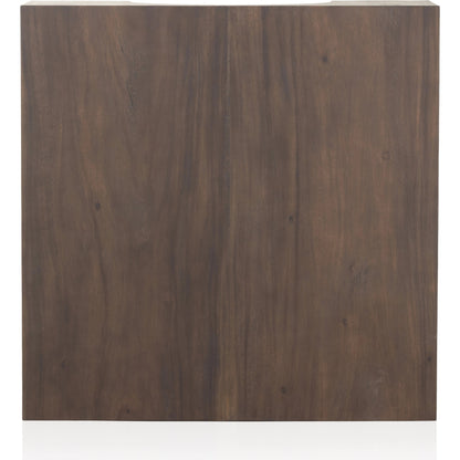 Fausto Coffee Table by Four Hands in bleached guanacaste. Made from thick guanacaste veneer in a modern style.