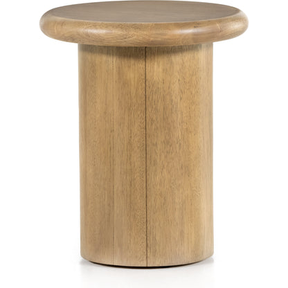 Zach End Table by Four Hands. Made from solid parawood in a modern style.