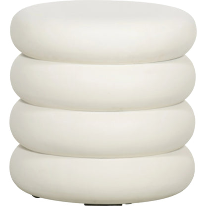 West End Table by Four Hands in ivory clay. Made from unique in a modern style.
