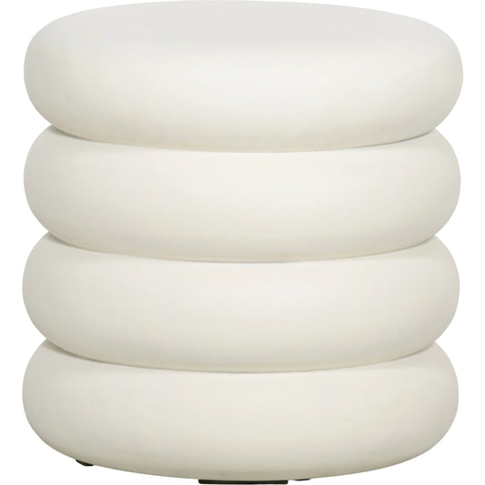 West End Table by Four Hands in ivory clay. Made from unique in a modern style.