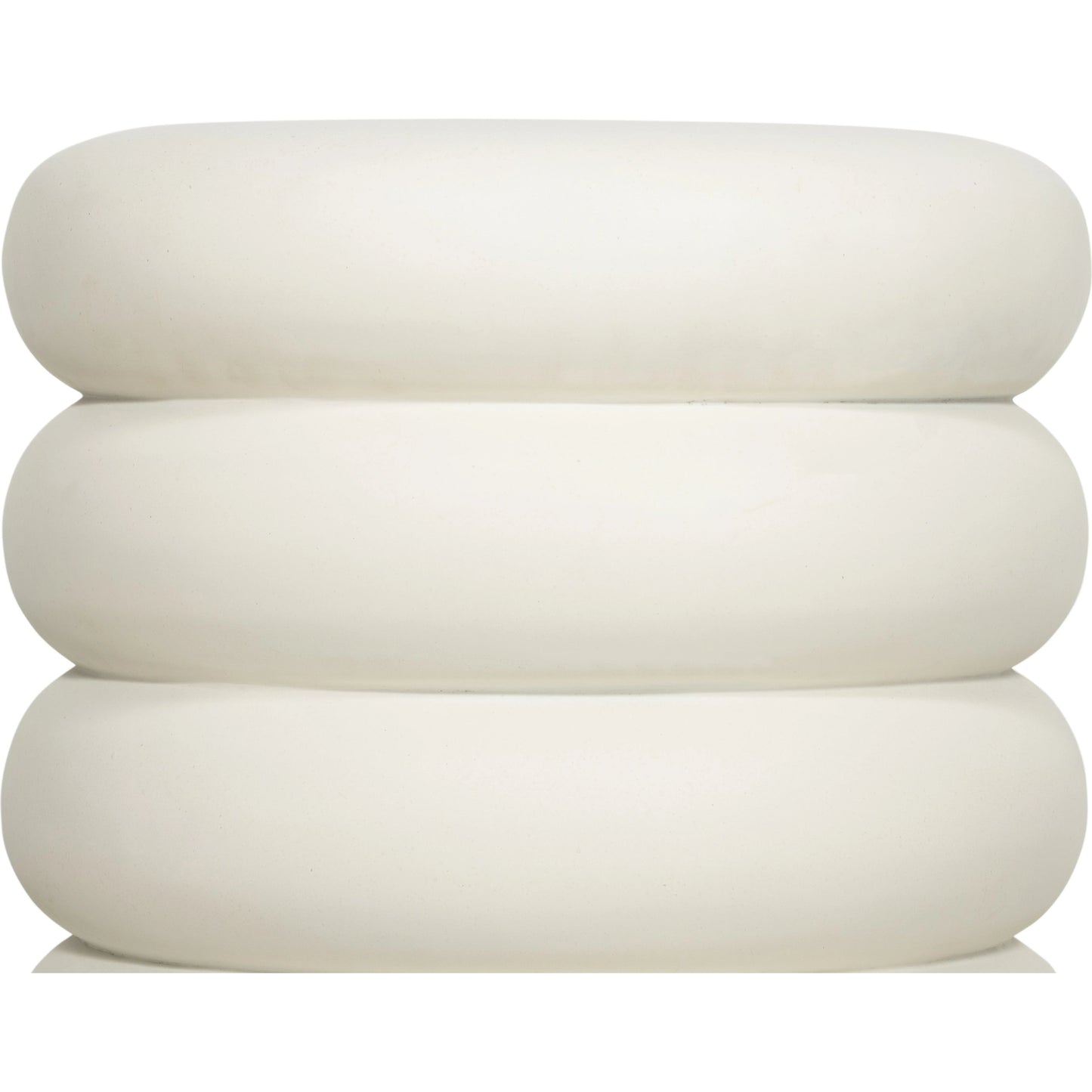 003 SI-1977905 | Additional Silo | West End Table by Four Hands in ivory clay. Made from concrete in a modern style.