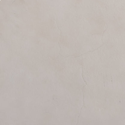 Searcy End Table by Four Hands in matte white. Made from aluminum, engineered hardwood in a modern style.