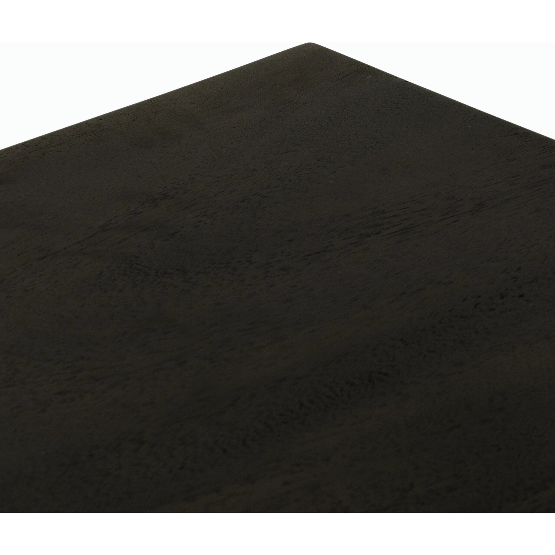 Fausto End Table by Four Hands in bleached guanacaste. Made from thick guanacaste veneer in a modern style.