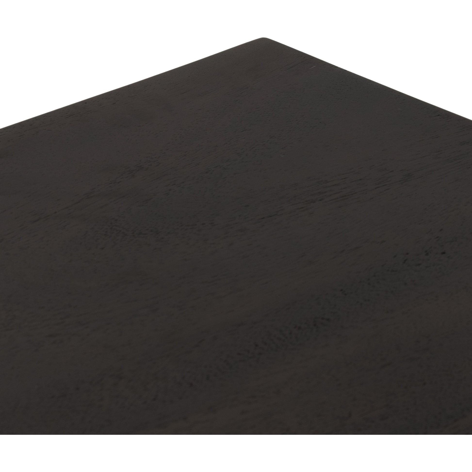 Fausto End Table by Four Hands in bleached guanacaste. Made from thick guanacaste veneer in a modern style.