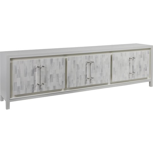 Elation Media Console by Artistica Home. Made from unique in a transitional style.