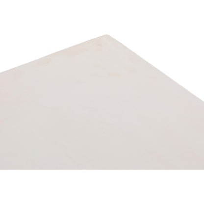 Parra Coffee Table by Four Hands in plaster molded concrete, white concrete and white. Made from concrete in a modern style.