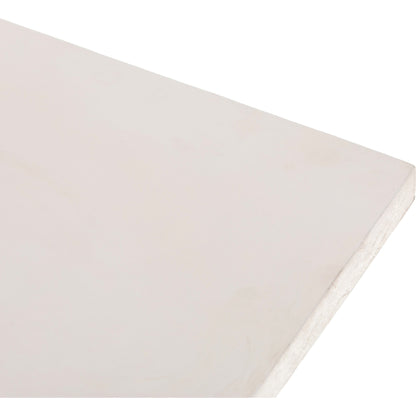 Parra Coffee Table by Four Hands in plaster molded concrete, white concrete and white. Made from concrete in a modern style.