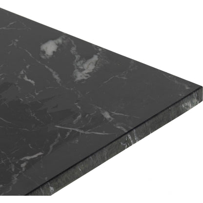 Terrell Console Table by Four Hands. Made from solid marble, aluminum in a modern style.