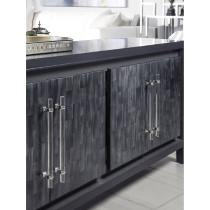Elation Media Console by Artistica Home. Made from unique in a transitional style.
