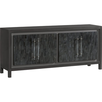 Elation Media Console by Artistica Home. Made from unique in a transitional style.