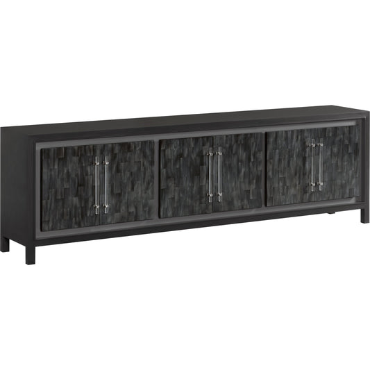 Elation Media Console by Artistica Home. Made from unique in a transitional style.