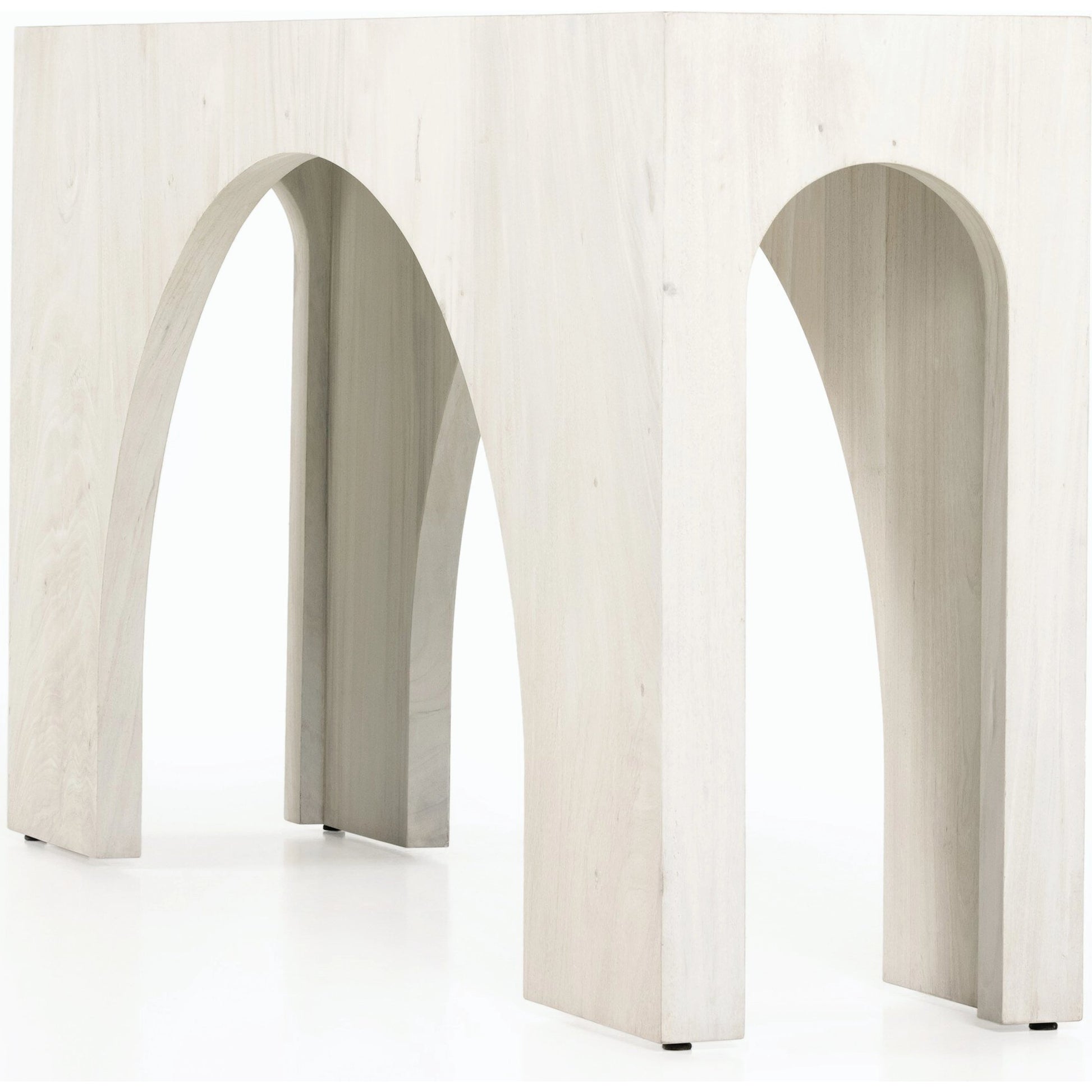Fausto Console Table by Four Hands. Made from thick guanacaste veneer in a modern style.