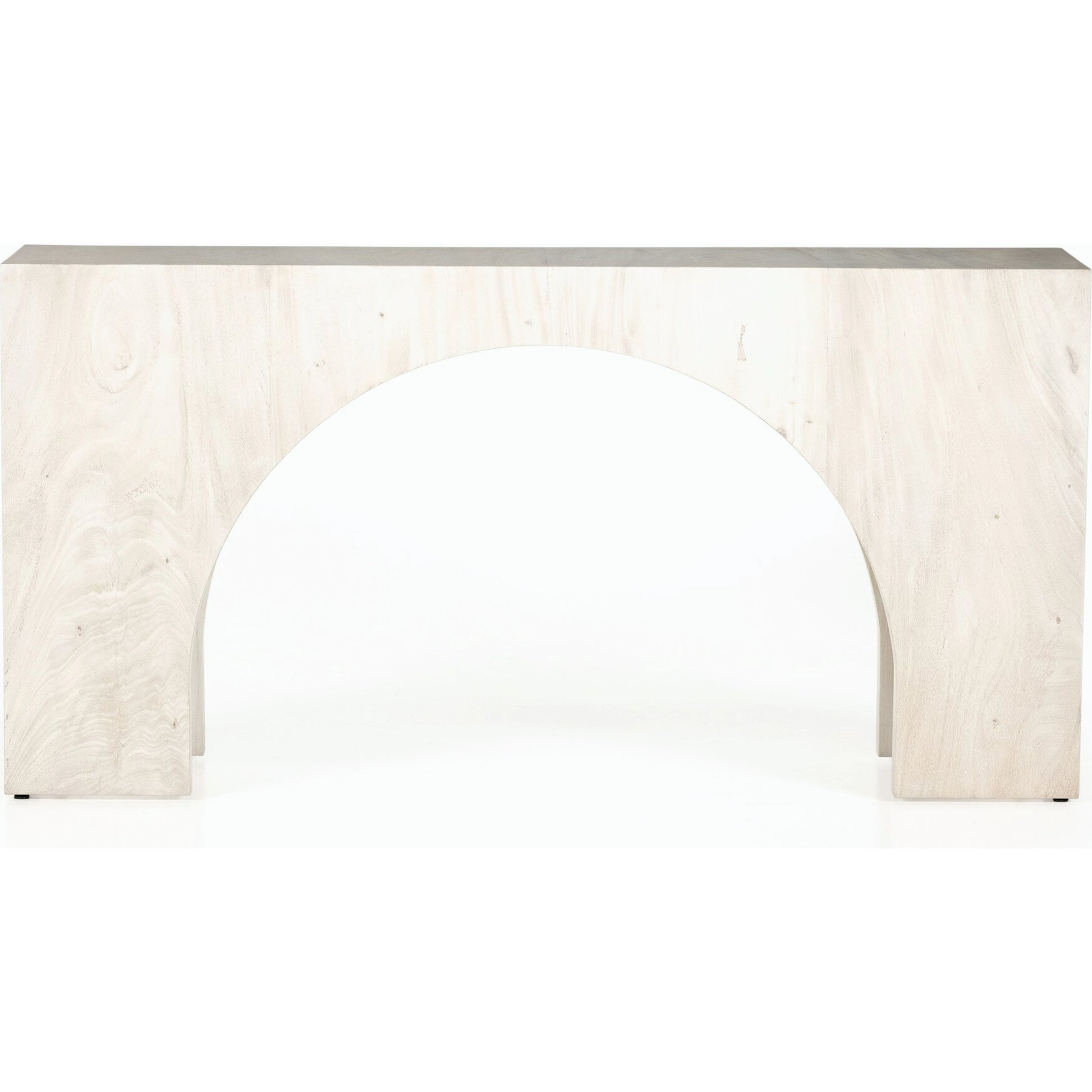 Fausto Console Table by Four Hands. Made from thick guanacaste veneer in a modern style.