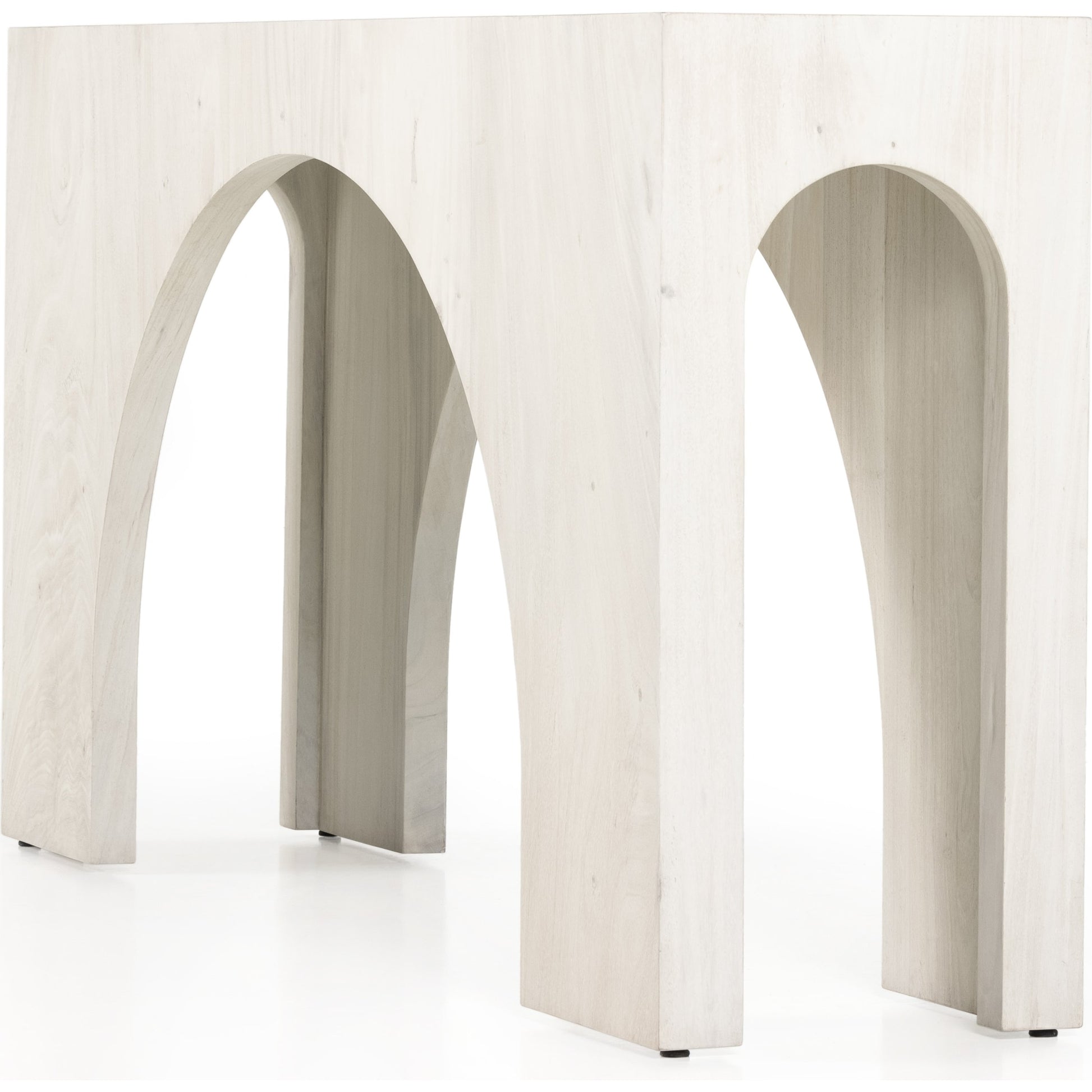 Fausto Console Table by Four Hands. Made from thick guanacaste veneer in a modern style.