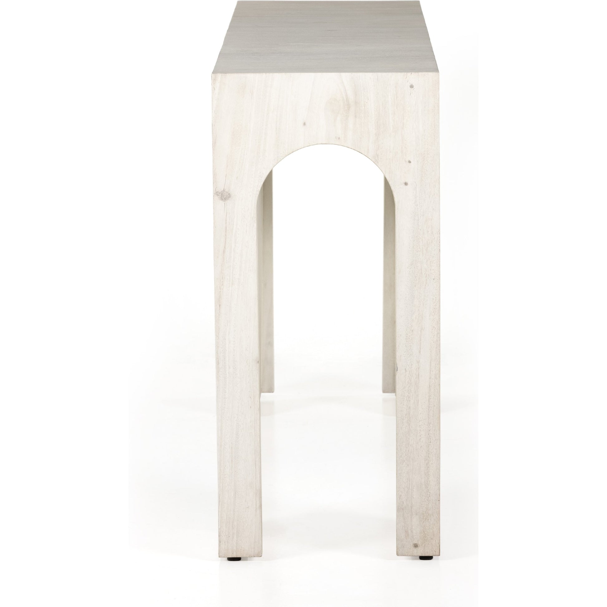 Fausto Console Table by Four Hands. Made from thick guanacaste veneer in a modern style.