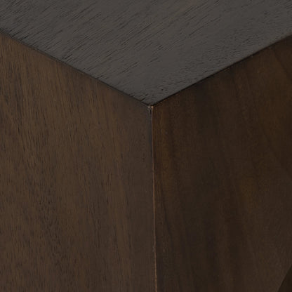 Fausto Console Table by Four Hands. Made from thick guanacaste veneer in a modern style.