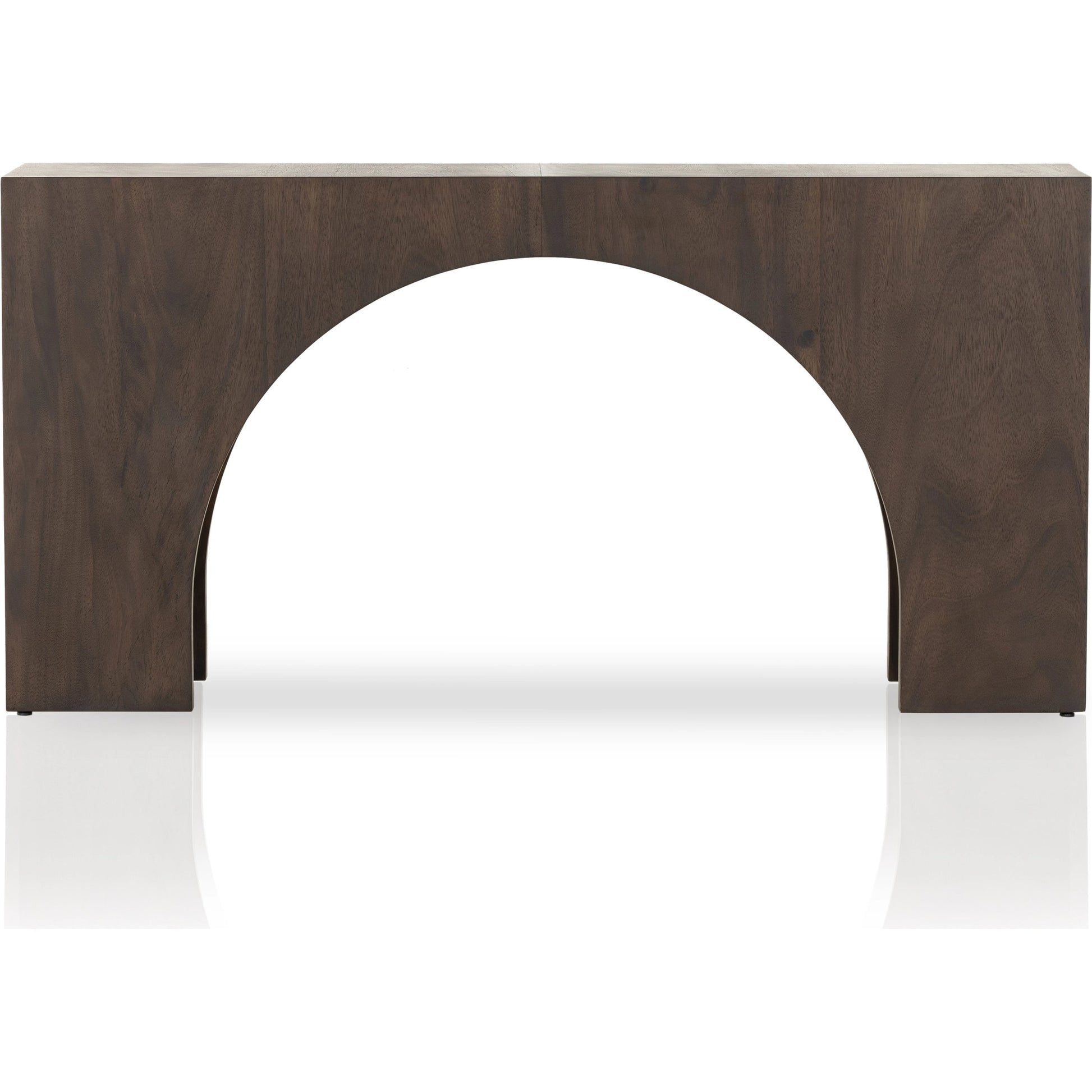 Fausto Console Table by Four Hands. Made from thick guanacaste veneer in a modern style.