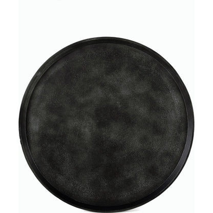 Cronos End Table by Four Hands. Made from aluminum, solid marble in a modern style.