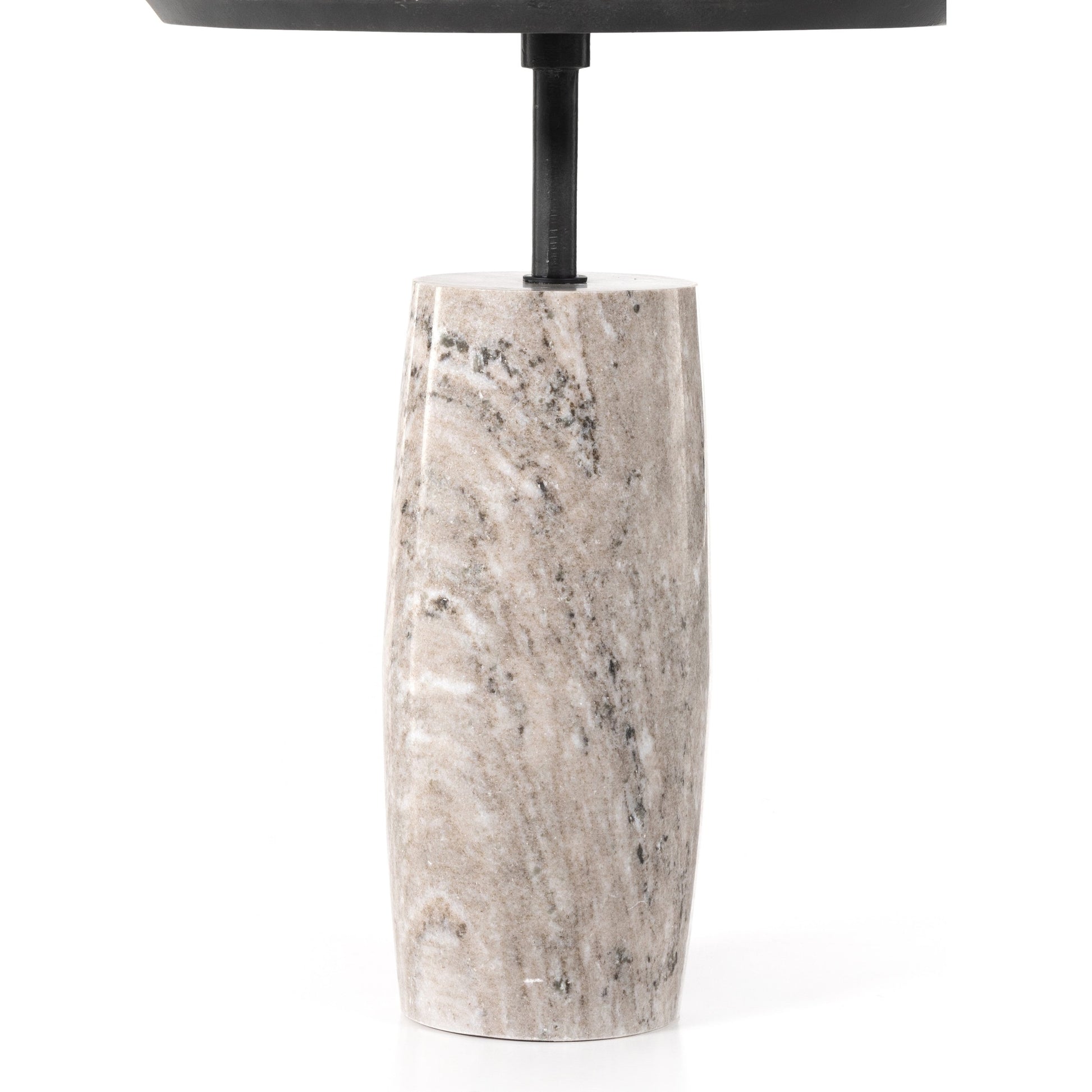 Cronos End Table by Four Hands. Made from aluminum, solid marble in a modern style.