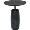 Hammered Grey, Polished Black Marble