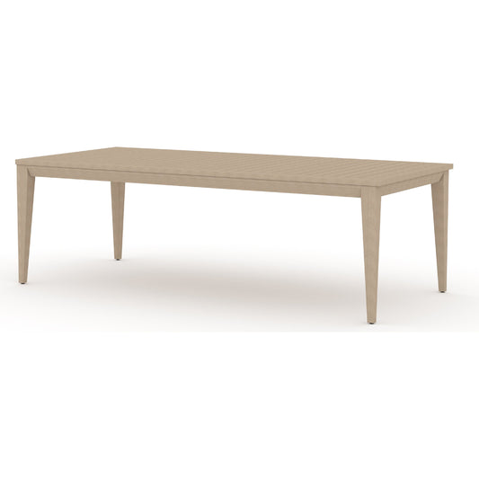 001 SI-1797993 | Additional Silo | Sherwood Outdoor Dining Table by Four Hands. Made from solid fsc®-certified teak in a modern style.