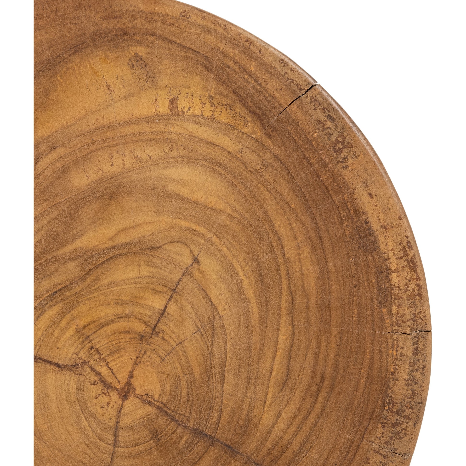 Jovie Outdoor End Table by Four Hands. Made from solid teak in a modern style.
