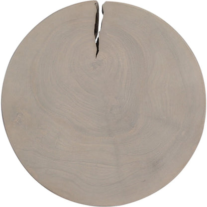 Jovie Outdoor End Table by Four Hands. Made from solid teak in a modern style.