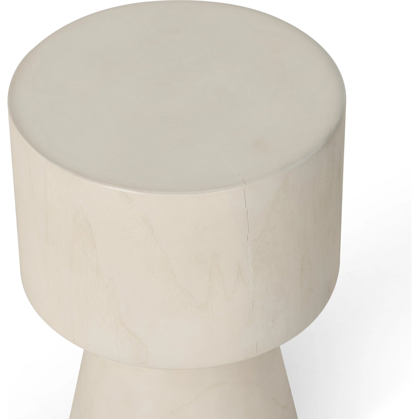 015 SI-1980466 | Closeup | Jovie Outdoor End Table by Four Hands. Made from solid teak in a modern style.
