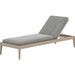 Sherwood Outdoor Chaise by Four Hands. Made from 100% olefin, solid fsc®-certified teak, 100% polypropylene in a coastal style.