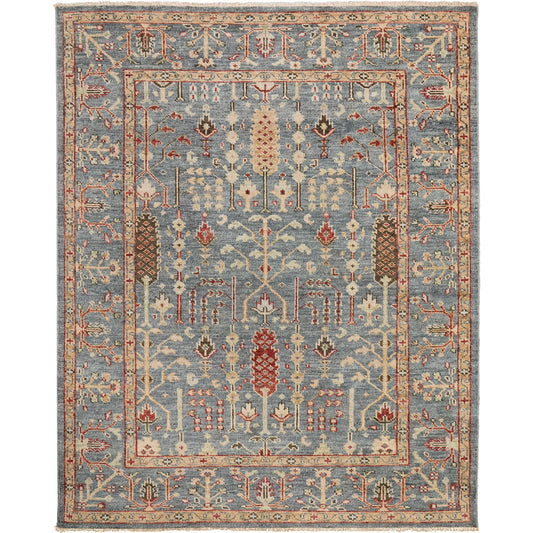 Carrington Traditional Oriental Rug - 6499F by Feizy in blue, red, gold. Made from wool in a unique style.