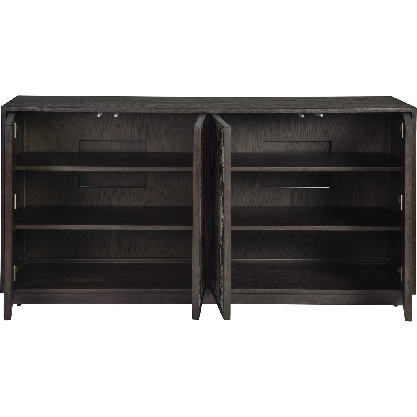 002 SI-1823413 | Additional Silo | Venerato 4 Doors Media Console by Artistica Home in mocha brown. Made from unique in a traditional style.