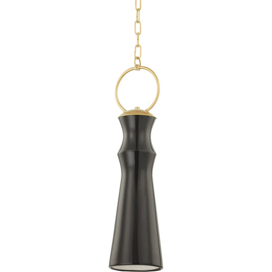 Borden 1 Light Pendant by Hudson Valley. Made from ceramic in a modern style.