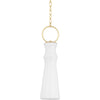 White, Aged Brass