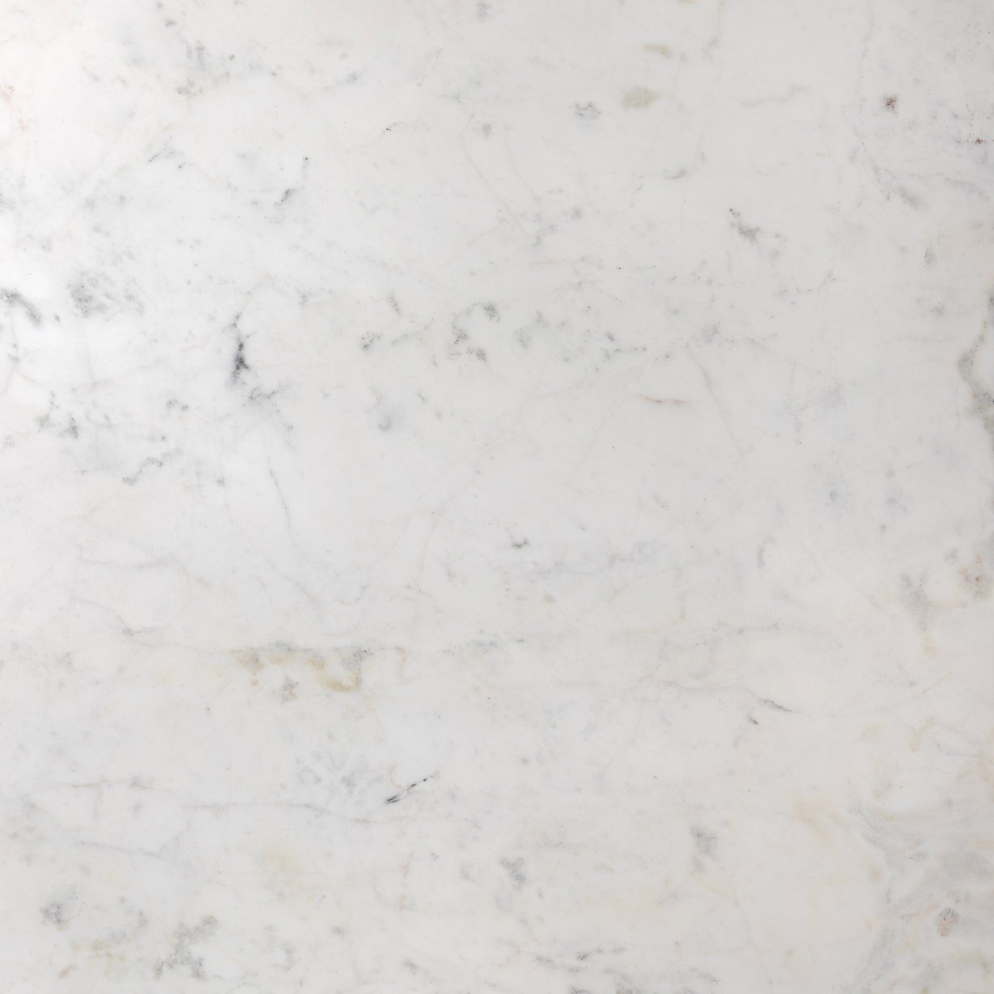 005 SI-1715585 | Closeup | Helen Round Bistro Table by Four Hands in raw brass, polished white marble. Made from solid marble, aluminum in a modern style.