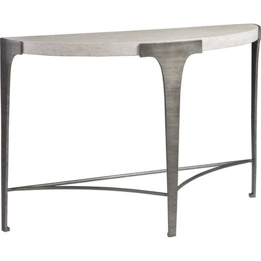 Cachet Console by Artistica Home in silver leaf. Made from unique in a transitional style.