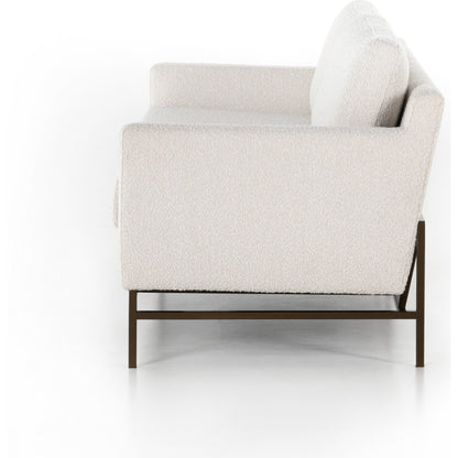Vanna Sofa by Four Hands. Made from 95% polyester, 5% acrylic, iron, 100% polyester in a modern style.