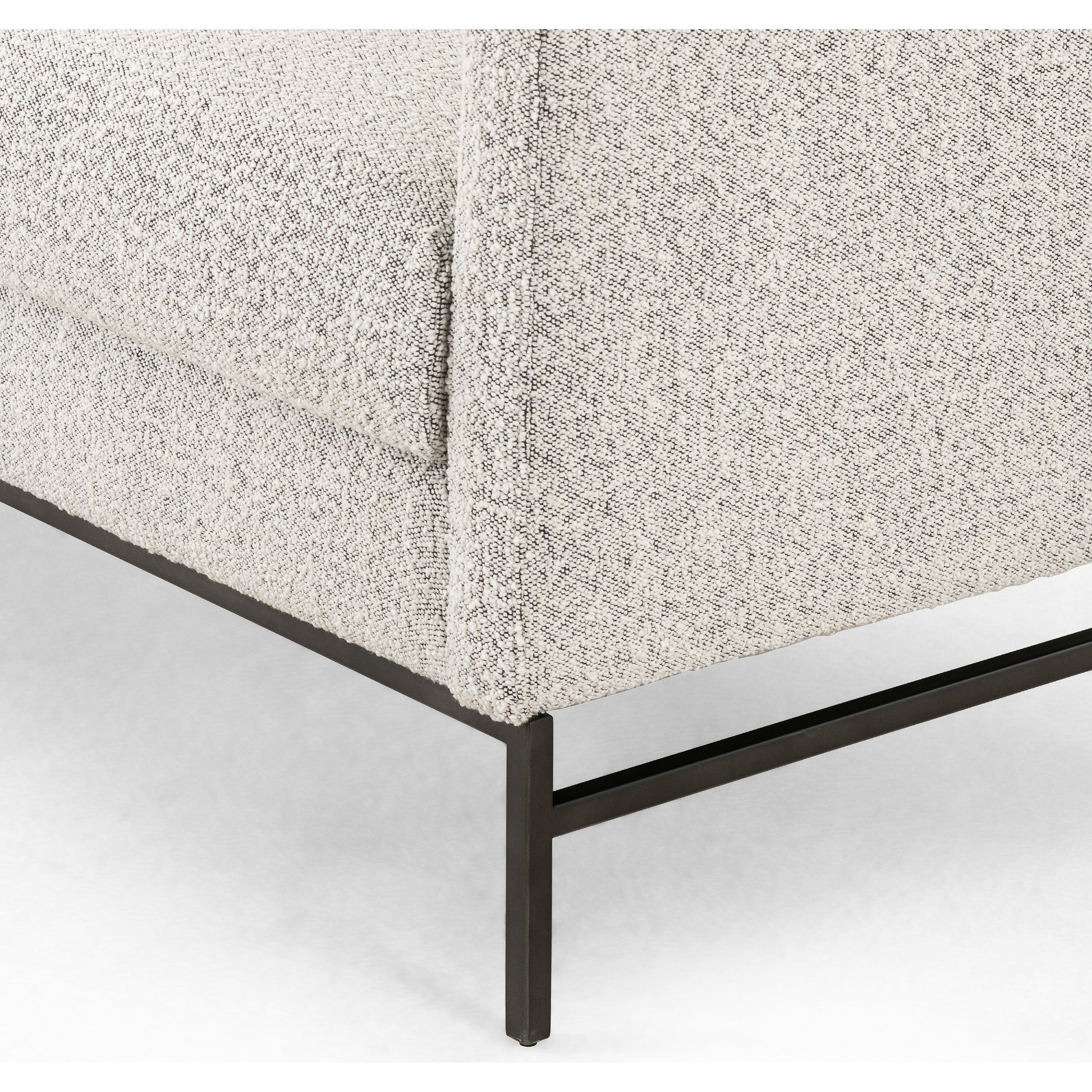 Vanna Sofa by Four Hands. Made from 95% polyester, 5% acrylic, iron, 100% polyester in a modern style.