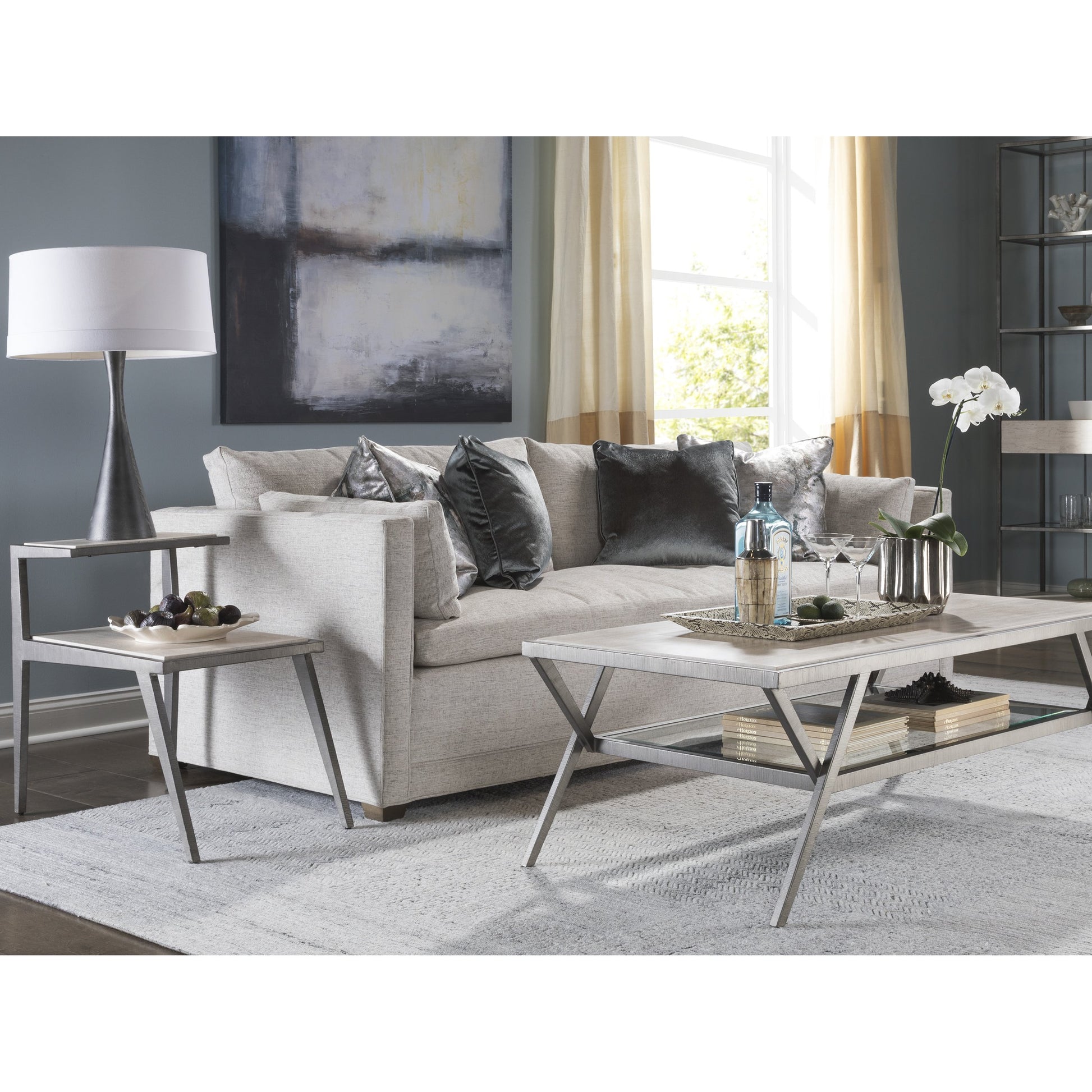 Adamo Cafe Side Table by Artistica Home. Made from unique in a transitional style.