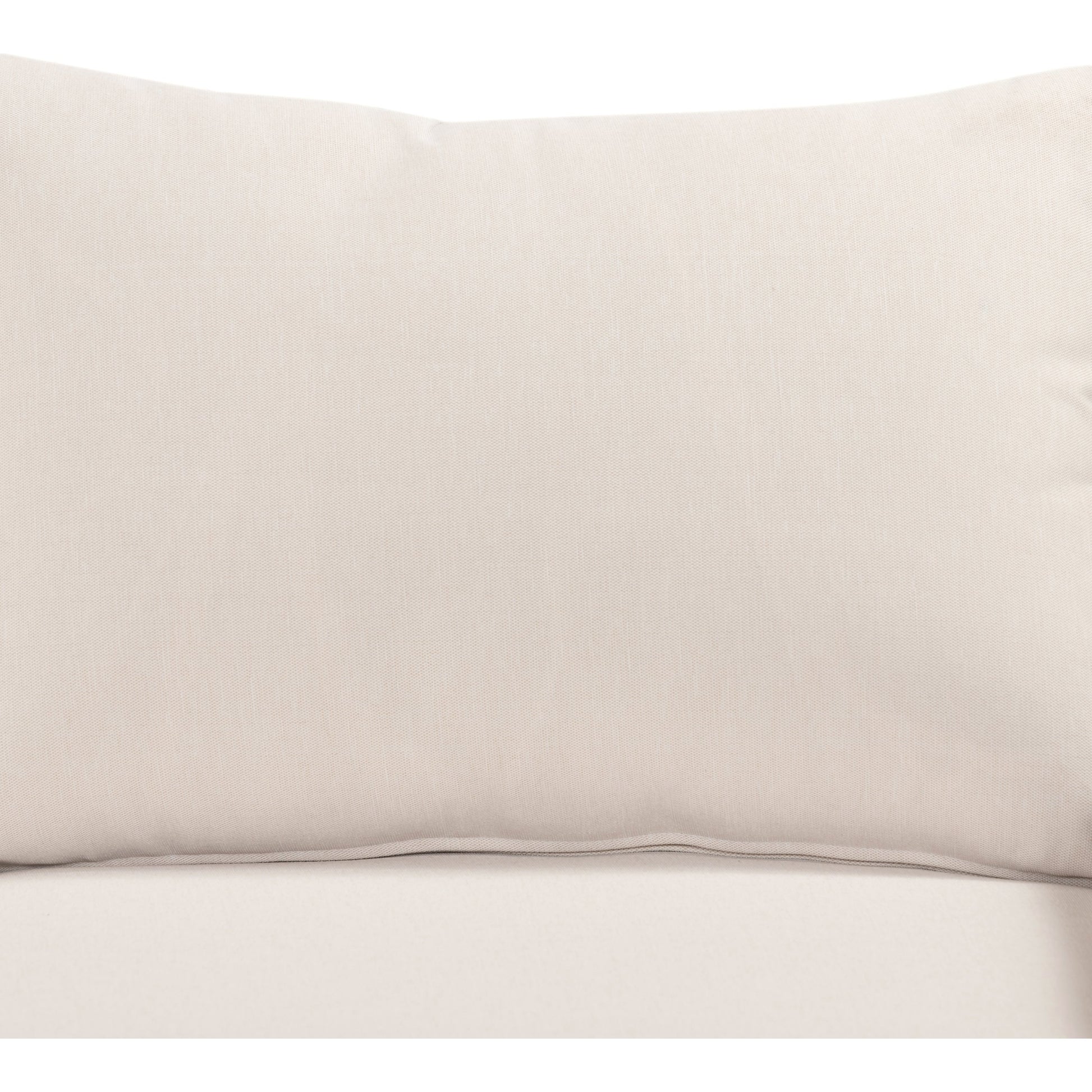 Rosen Outdoor Sofa by Four Hands in lakin oat, natural eucalyptus fsc, natural rope. Made from 100% olefin, solid fsc®-certified eucalyptus, 98% polypropylene, 2% polyester in a coastal style.