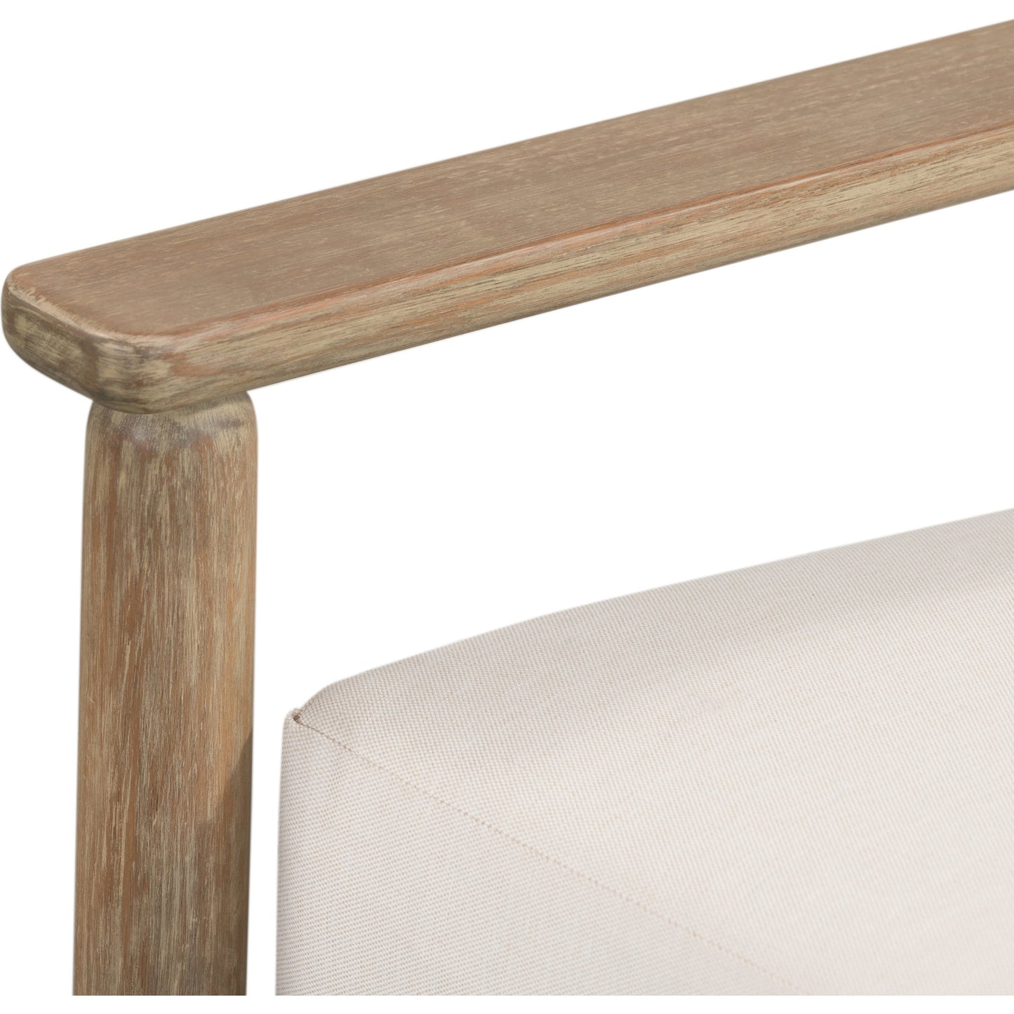 009 SI-1716558 | Additional Silo | Rosen Outdoor Chair by Four Hands in lakin oat. Made from 100% olefin, solid fsc®-certified eucalyptus, 98% polypropylene, 2% polyester in a coastal style.