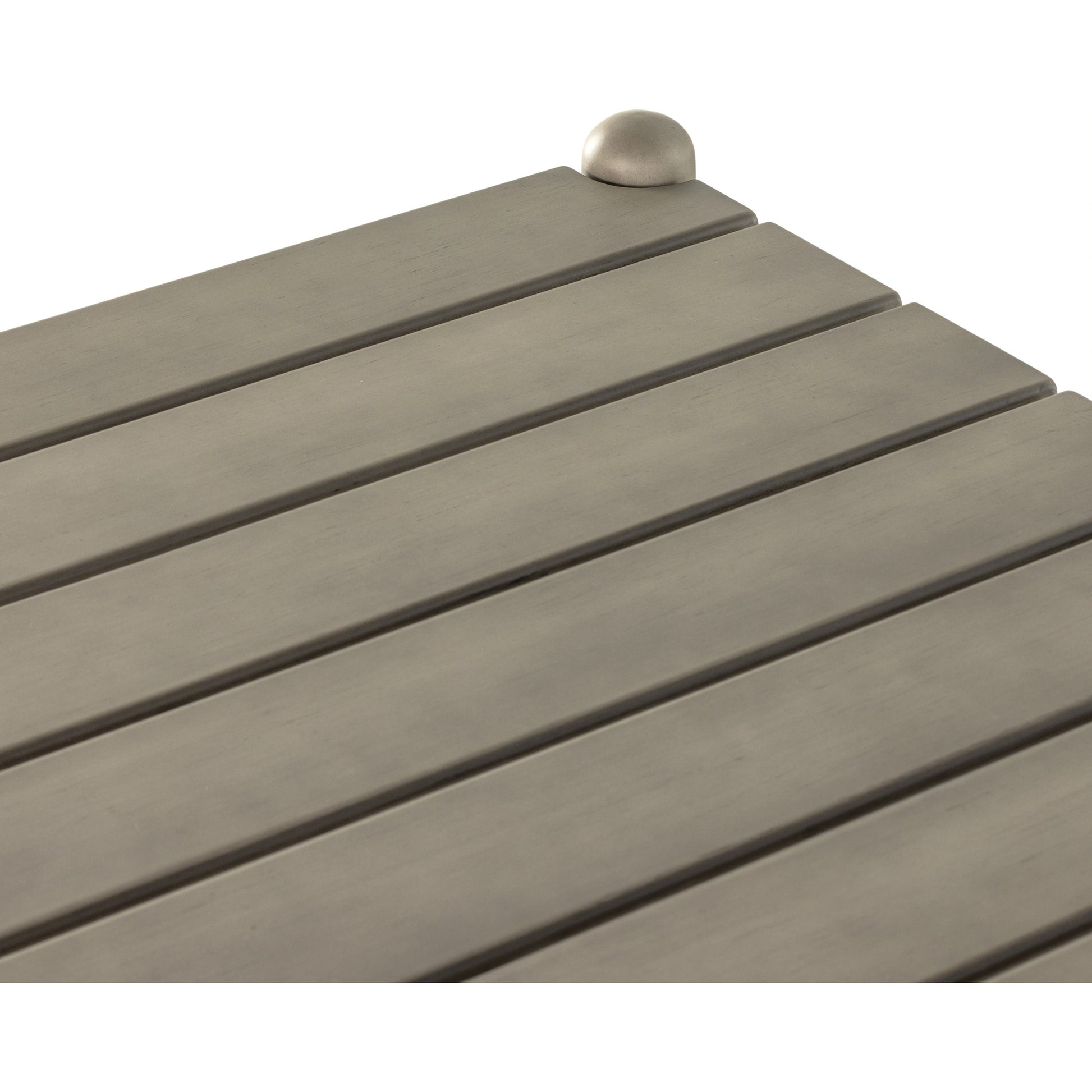 Rosen Outdoor Dining Table by Four Hands in natural eucalyptus. Made from solid fsc®-certified eucalyptus in a modern style.