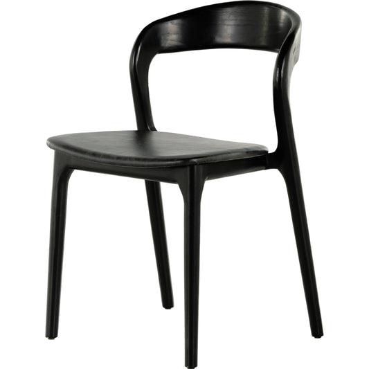 Amare Dining Chair by Four Hands. Made from top grain leather, solid ash in a modern style.