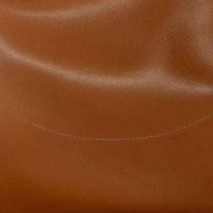 Lulu Armless Dining Chair by Four Hands in espresso leather, cardiff cream and umber ash. Made from 100% polyester, solid ash, 70% split leather, 30% polyvinyl chloride (pvc) in a modern style.