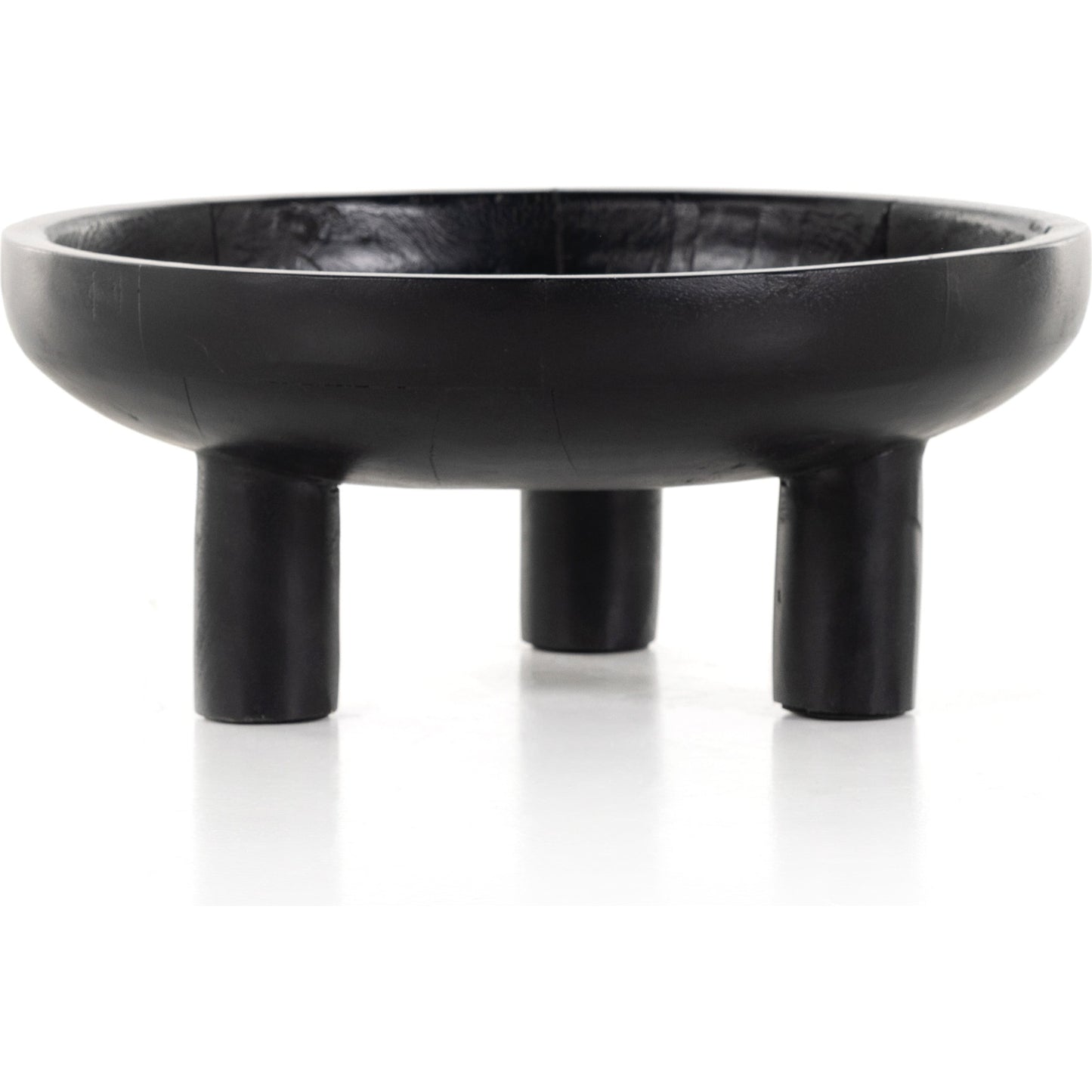005 SI-1902819 | Additional Silo | Rune Bowls by Four Hands in flint black. Made from solid mango in a modern style.