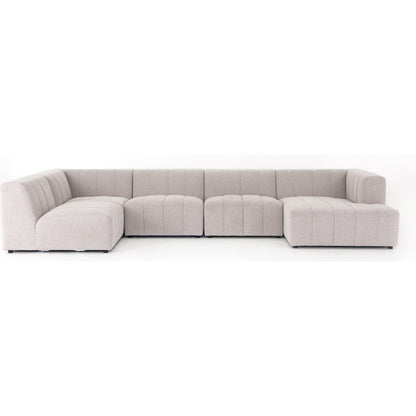 Langham Channeled 5-Piece Sectional by Four Hands. Made from unique in a modern style.