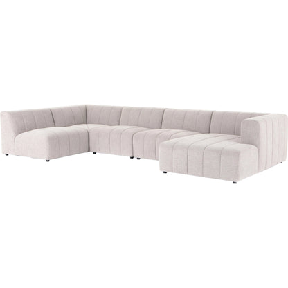 Langham Channeled 5-Piece Sectional by Four Hands. Made from unique in a modern style.