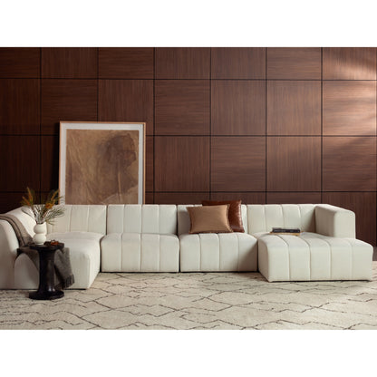 Langham Channeled 5-Piece Sectional by Four Hands. Made from unique in a modern style.