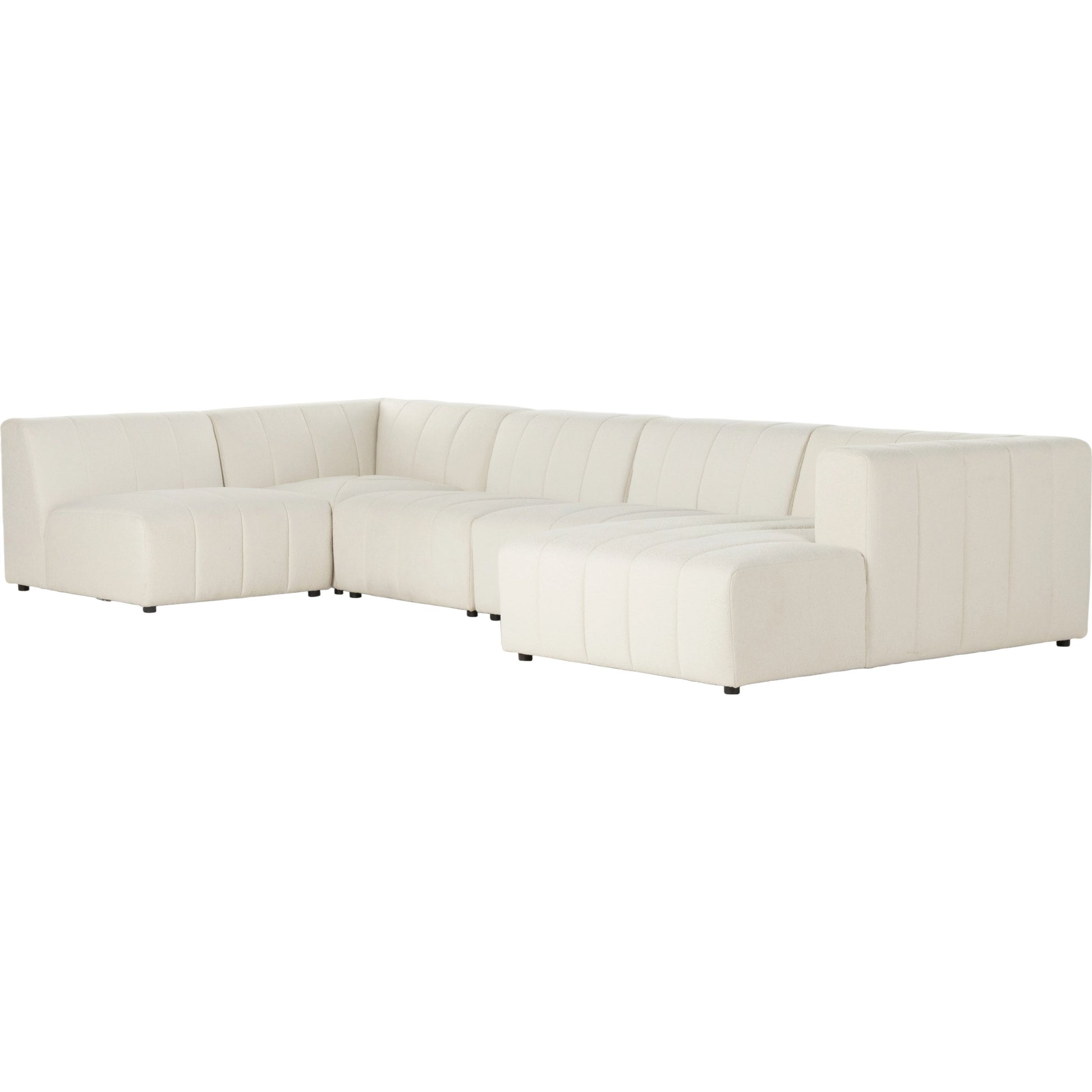 Langham Channeled 5-Piece Sectional by Four Hands. Made from unique in a modern style.